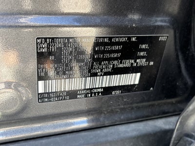 2022 Toyota RAV4 XLE