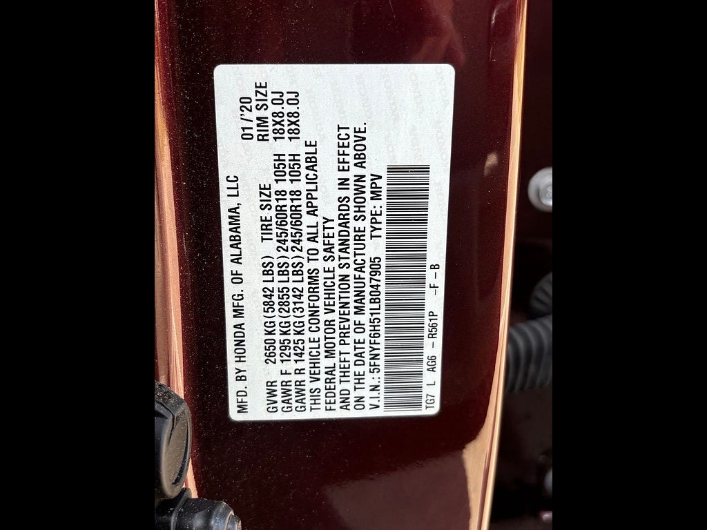 2020 Honda Pilot EX-L