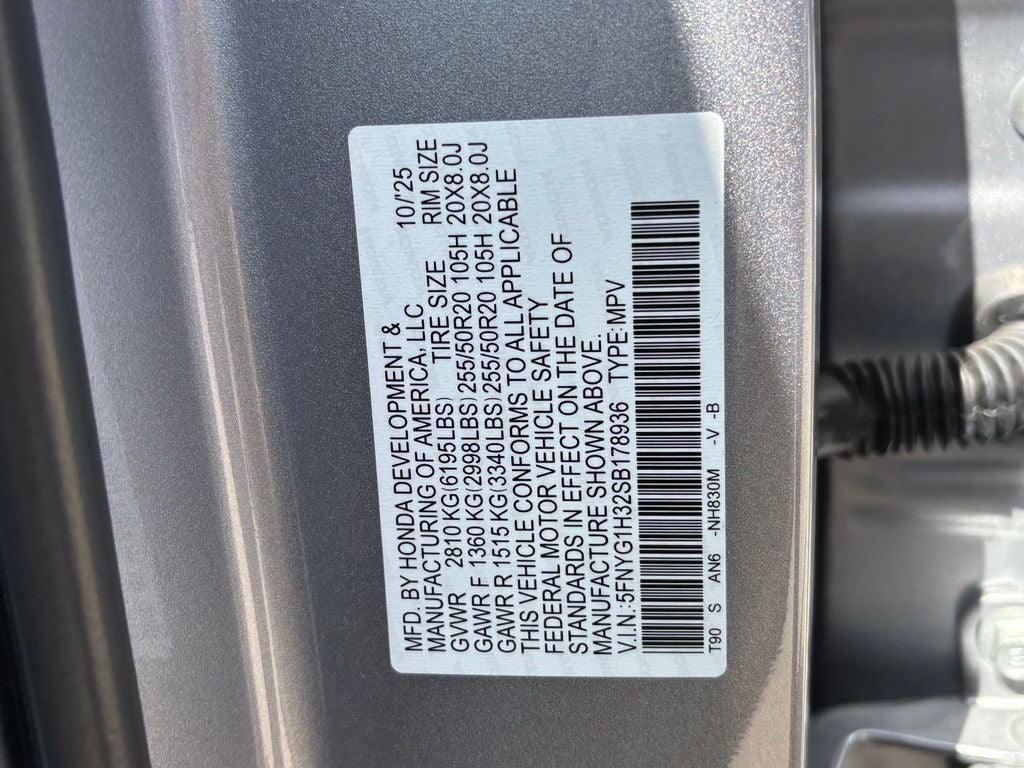 2025 Honda Pilot Sport