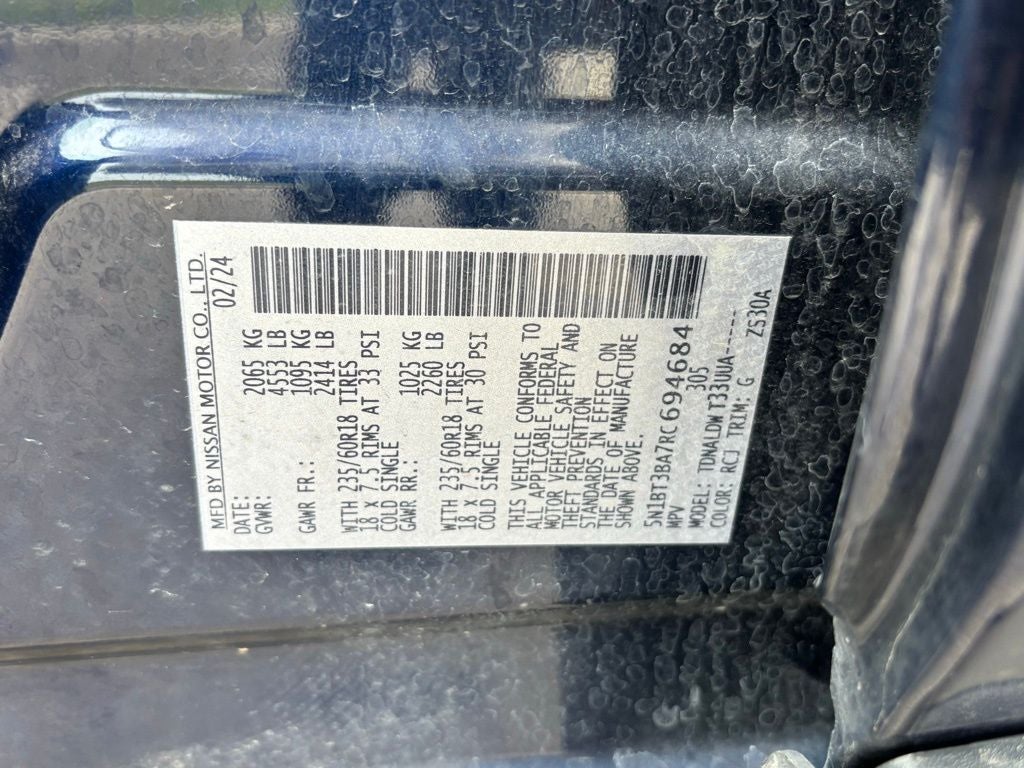 2024 Nissan Rogue SV