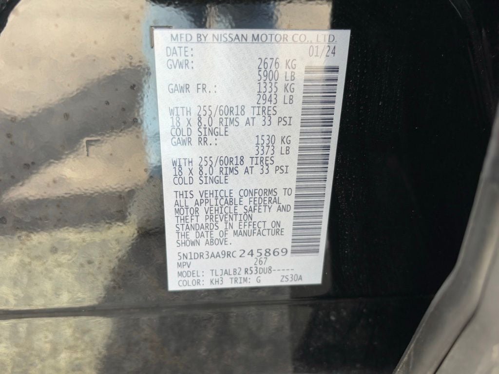 2024 Nissan Pathfinder S