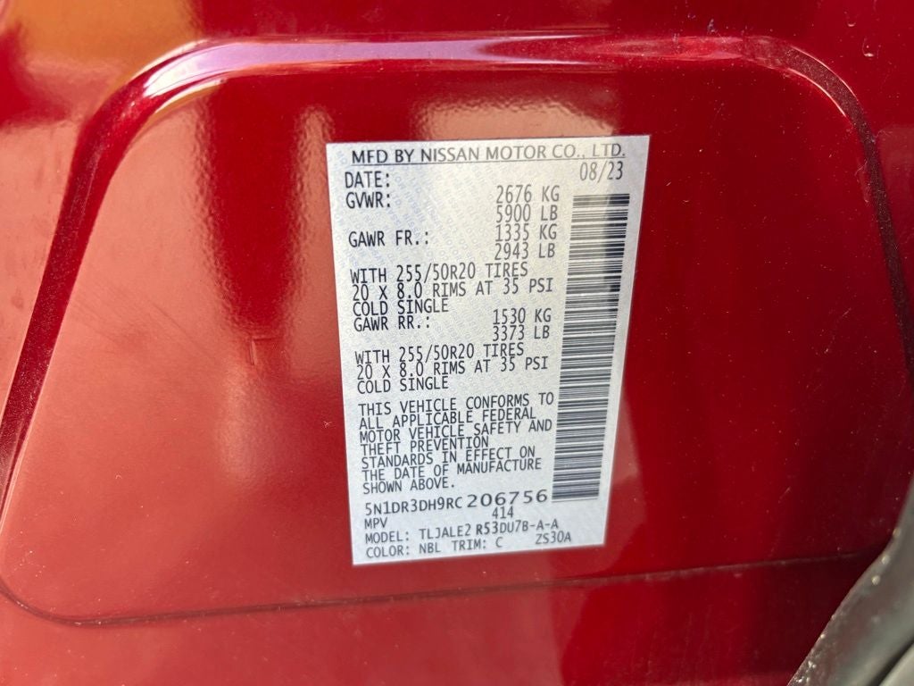 2024 Nissan Pathfinder Platinum