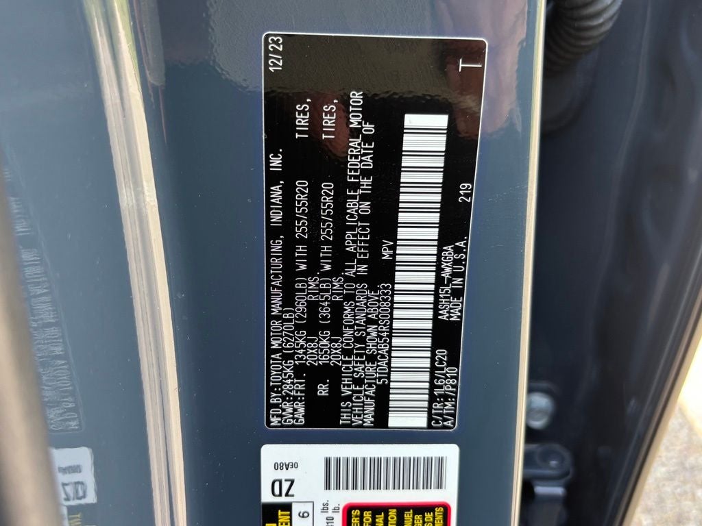 2024 Toyota Grand Highlander Hybrid Limited