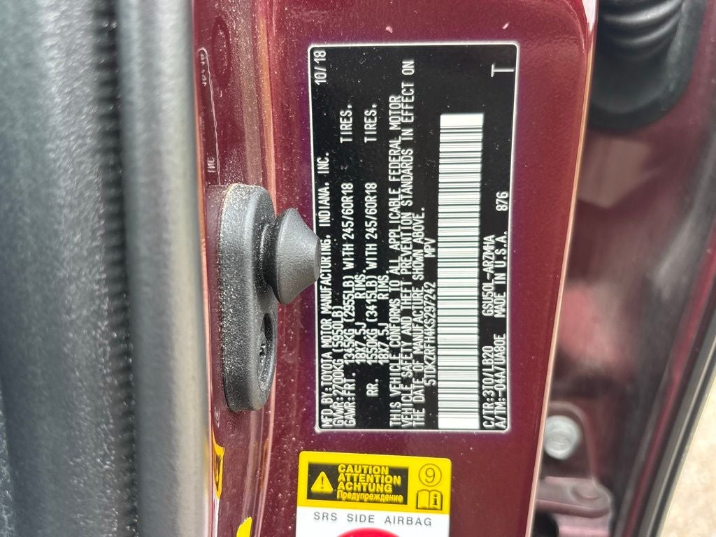 2019 Toyota Highlander XLE