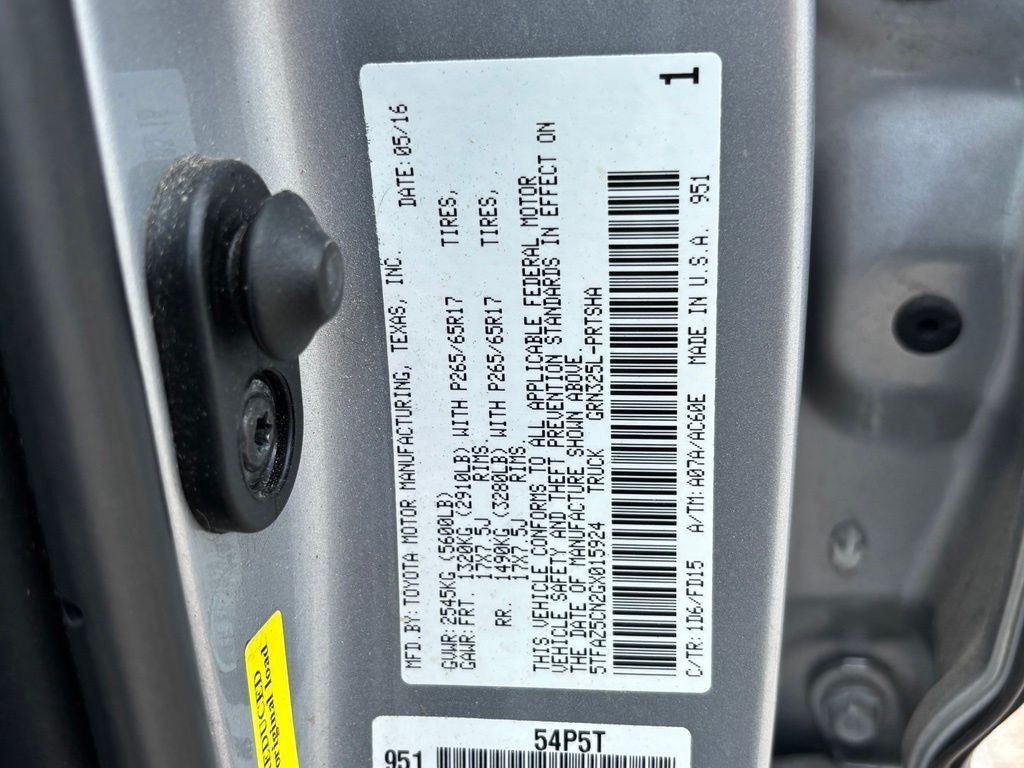 2016 Toyota Tacoma TRD Sport V6