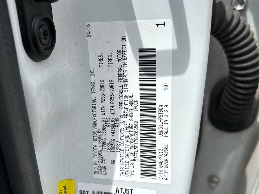 2016 Toyota Tundra SR5