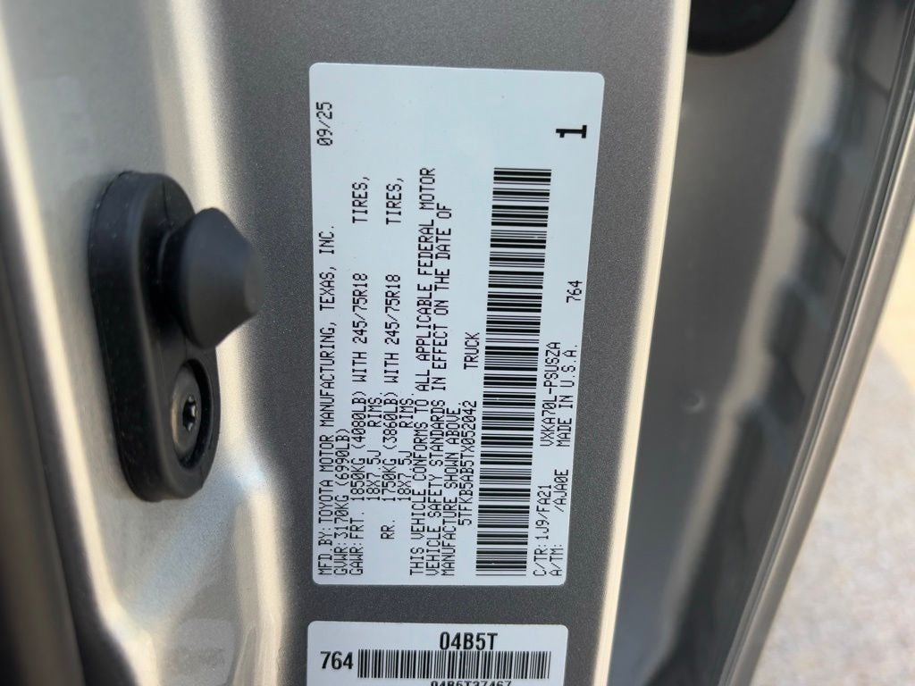 2026 Toyota Tundra SR