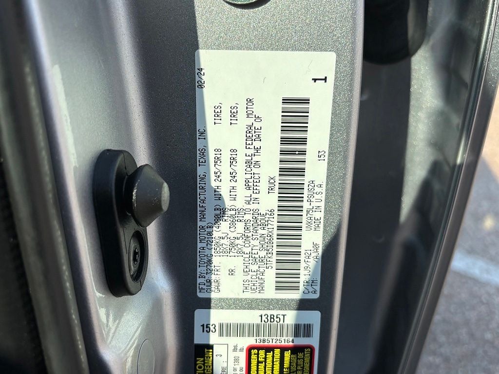 2024 Toyota Tundra 4WD SR