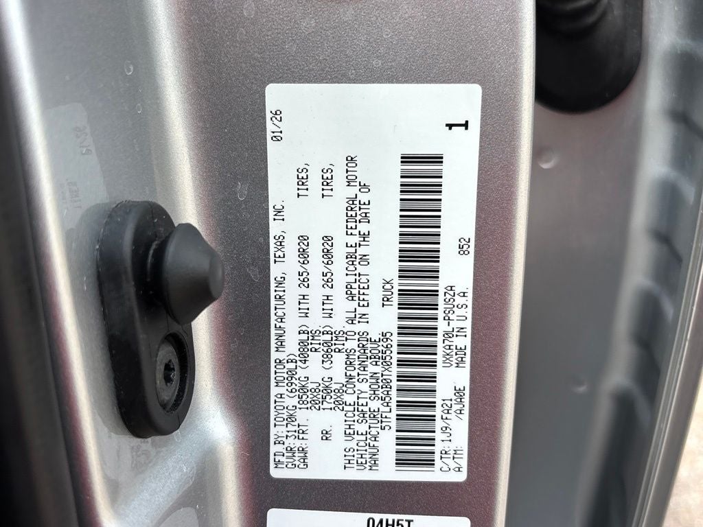 2026 Toyota Tundra SR5