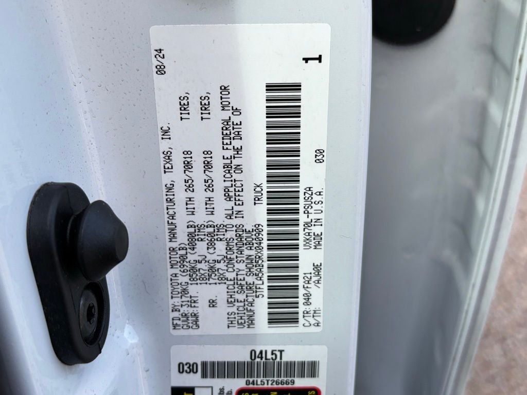 2024 Toyota Tundra SR5