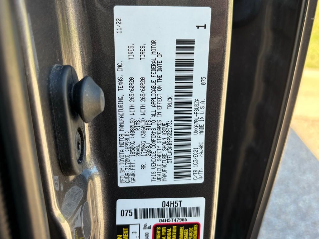 2023 Toyota Tundra SR5