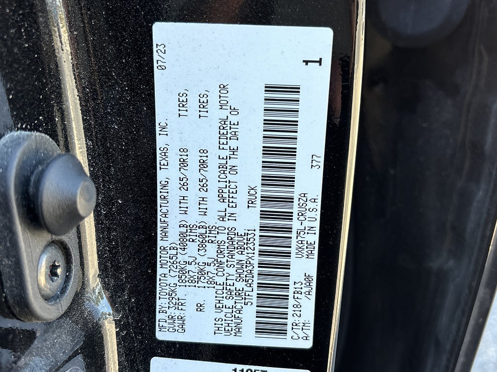 2023 Toyota Tundra 4WD SR5