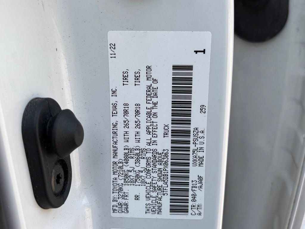2023 Toyota Tundra SR5