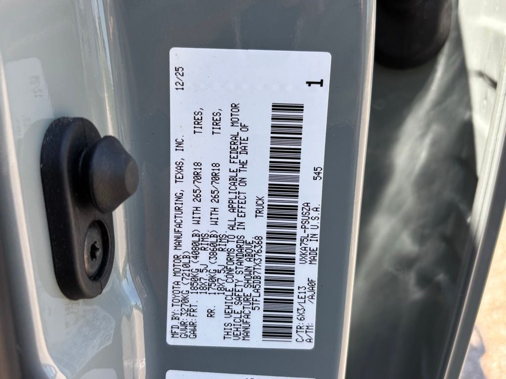 2026 Toyota Tundra SR5