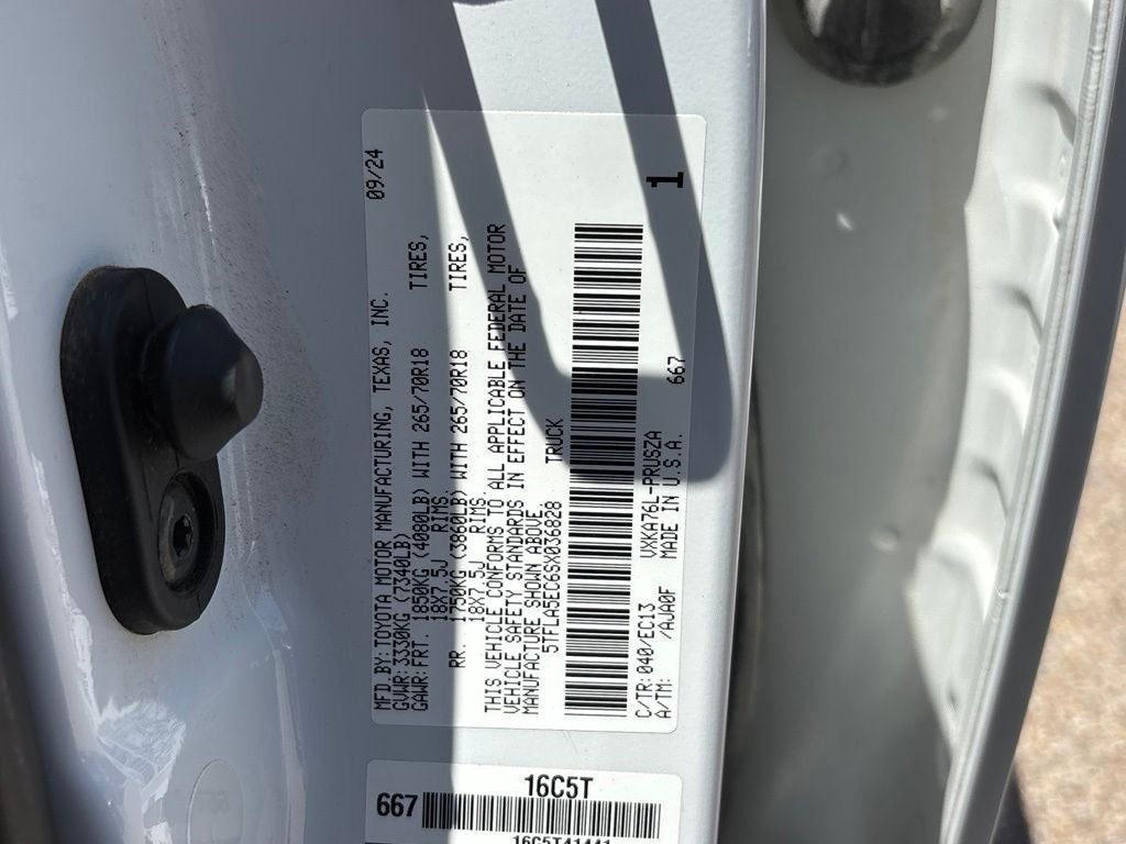 2025 Toyota Tundra SR5