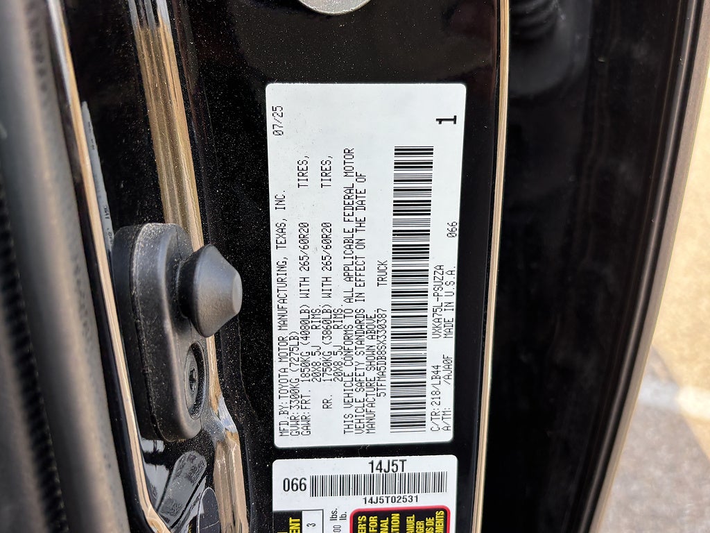 2025 Toyota Tundra 4WD 1794 Edition