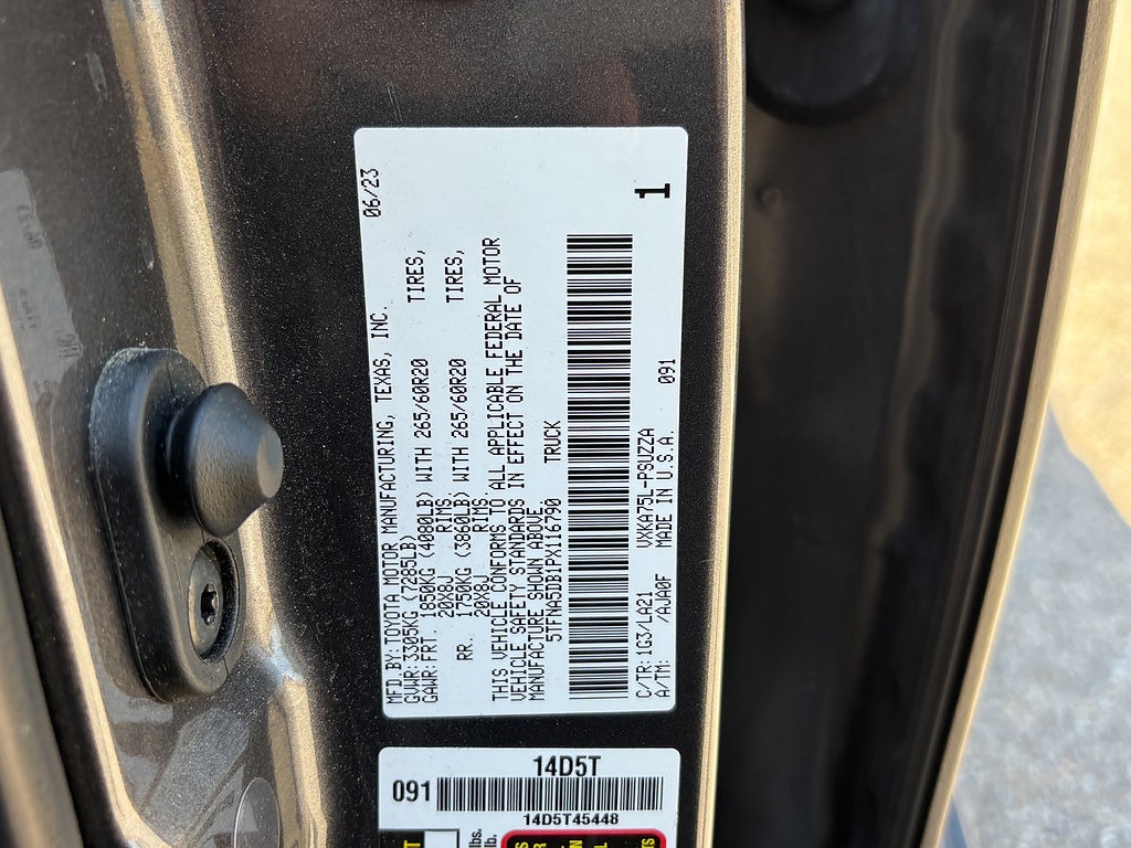 2023 Toyota Tundra 4WD Platinum