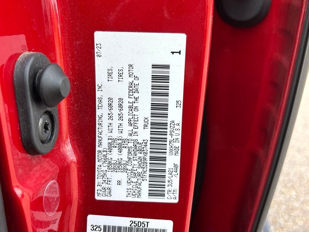 2023 Toyota Tundra Hybrid Platinum