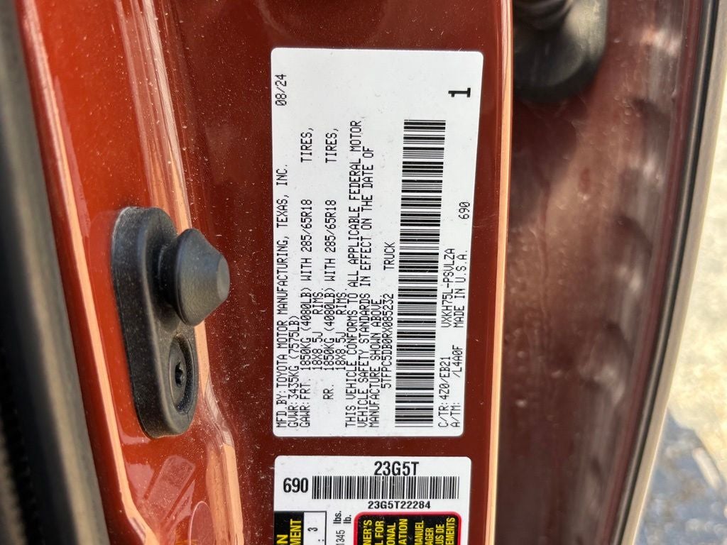 2024 Toyota Tundra Hybrid TRD Pro