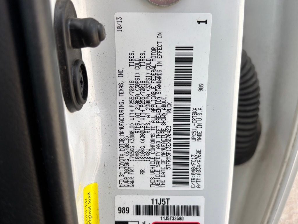 2014 Toyota Tundra SR5 4.6L V8
