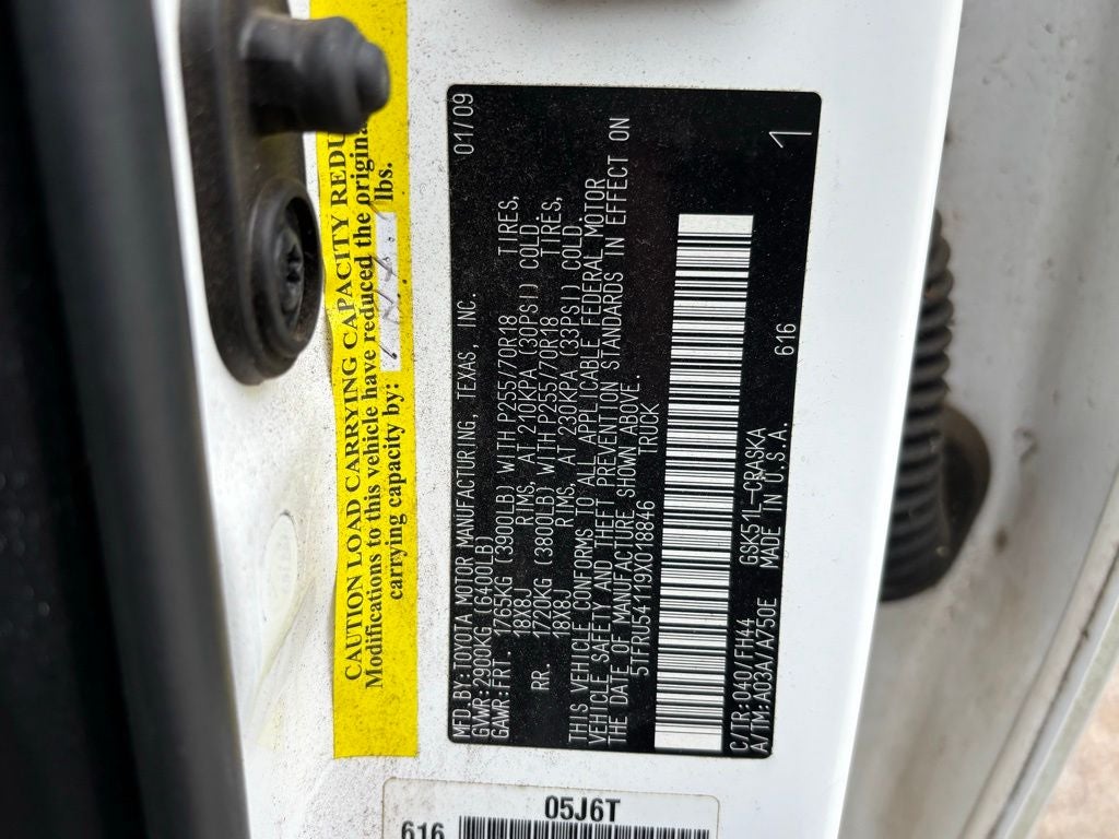 2009 Toyota Tundra Grade V6