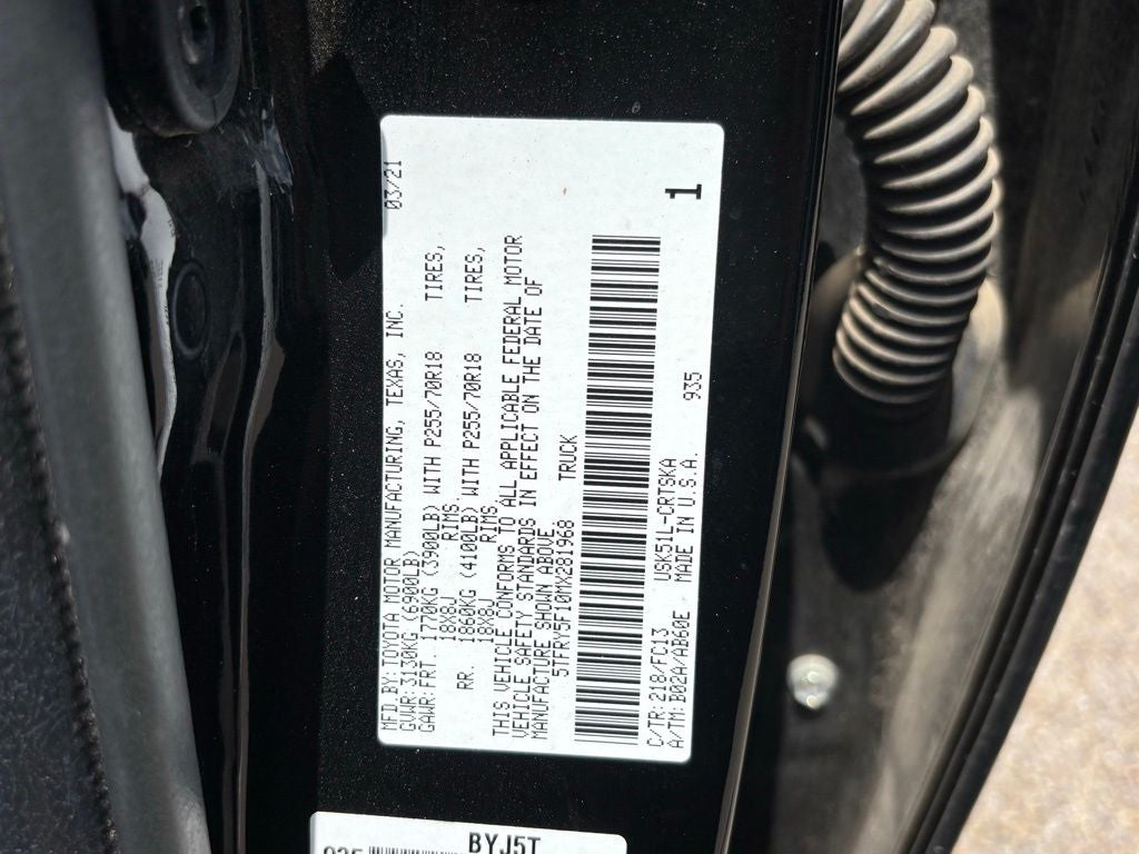 2021 Toyota Tundra SR5