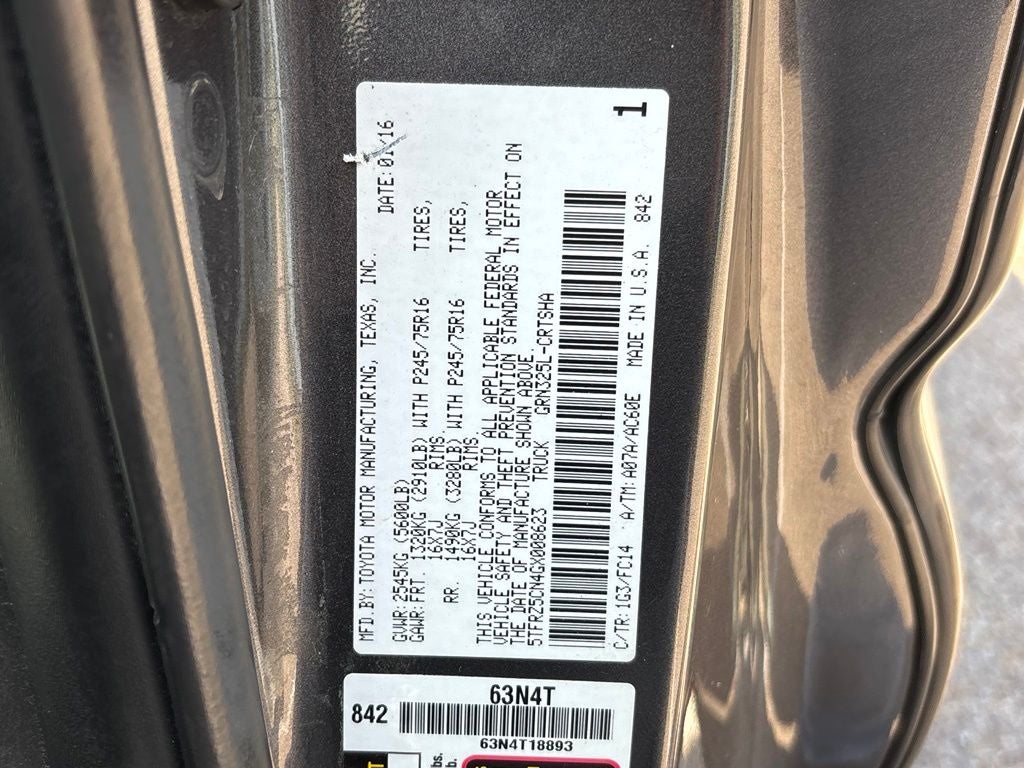 2016 Toyota Tacoma SR5 V6
