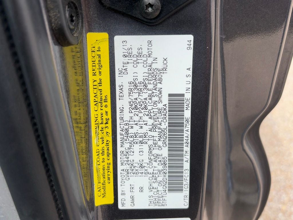 2013 Toyota Tacoma PreRunner V6