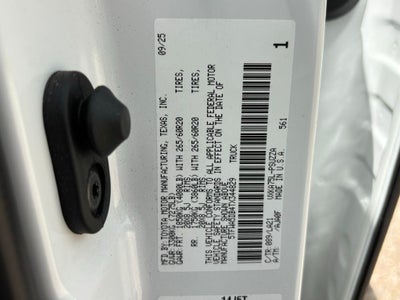 2026 Toyota Tundra Platinum