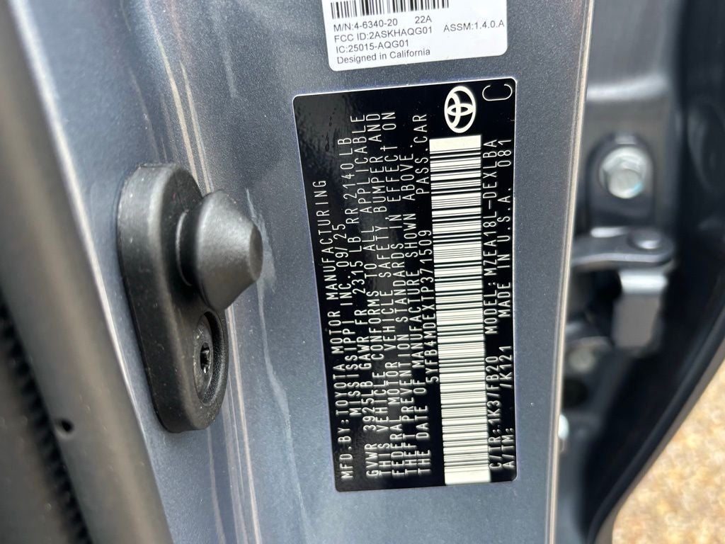 2026 Toyota Corolla LE