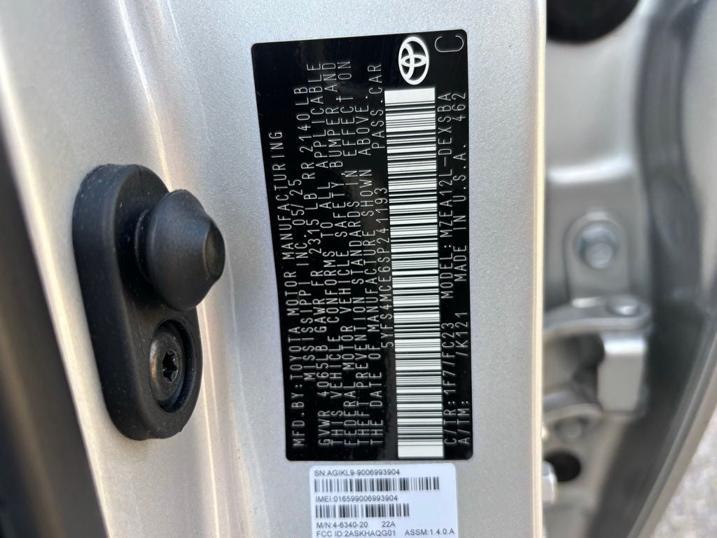 2025 Toyota Corolla SE