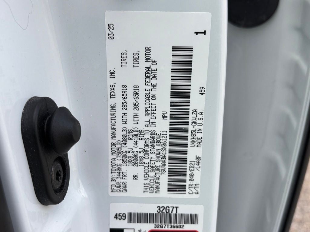 2025 Toyota Sequoia TRD Pro