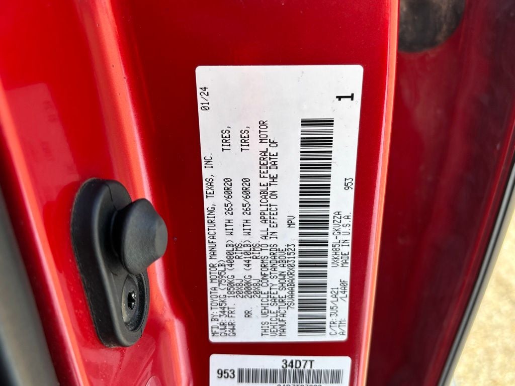 2024 Toyota Sequoia Platinum