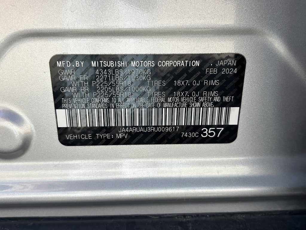 2024 Mitsubishi Outlander Sport ES