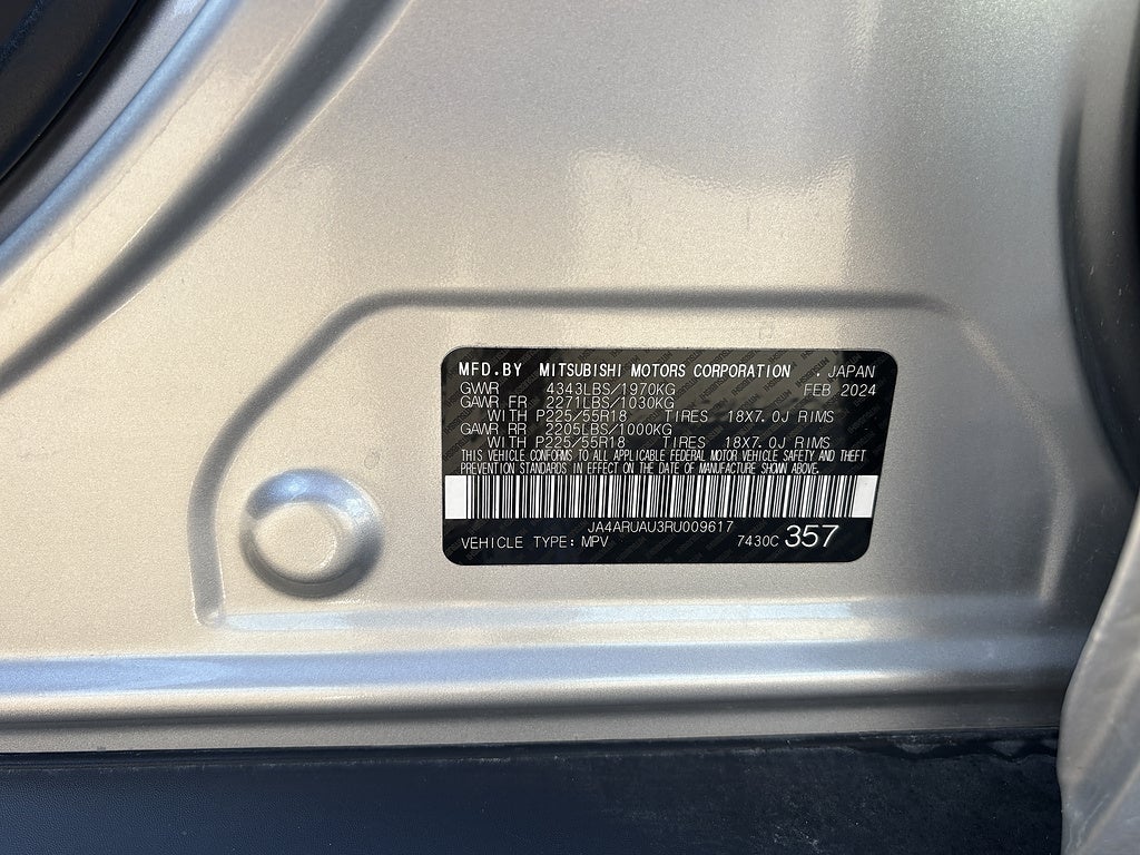 2024 Mitsubishi Outlander Sport ES