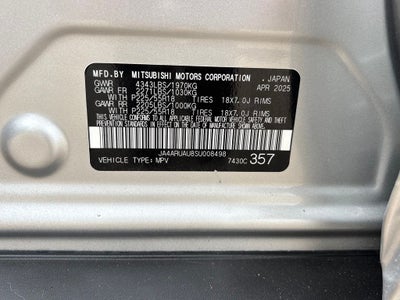 2025 Mitsubishi Outlander Sport 2.0 ES