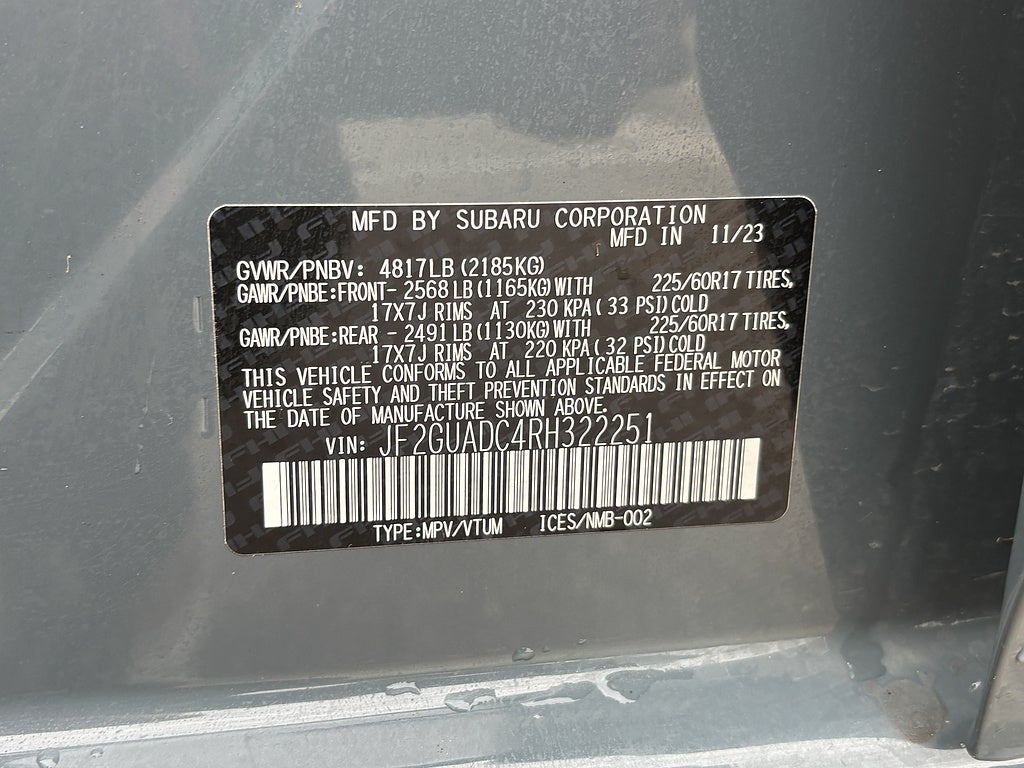 2024 Subaru Crosstrek Premium