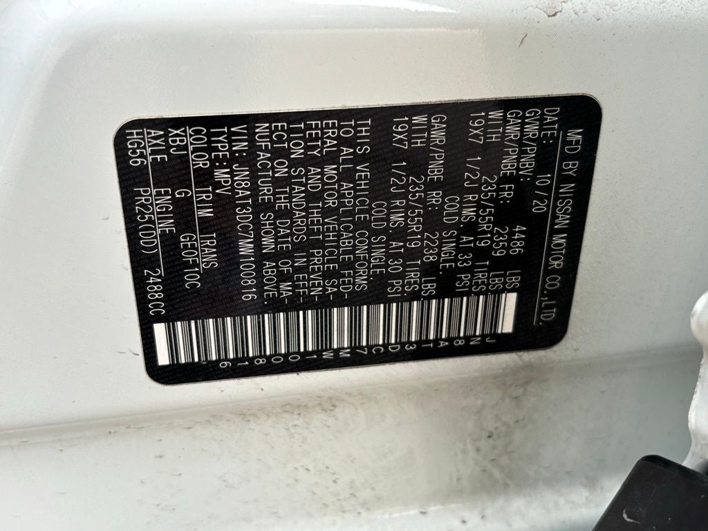 2021 Nissan Rogue Platinum