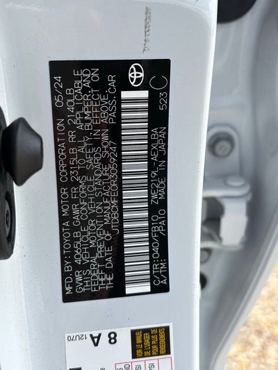 2024 Toyota Corolla Hybrid LE