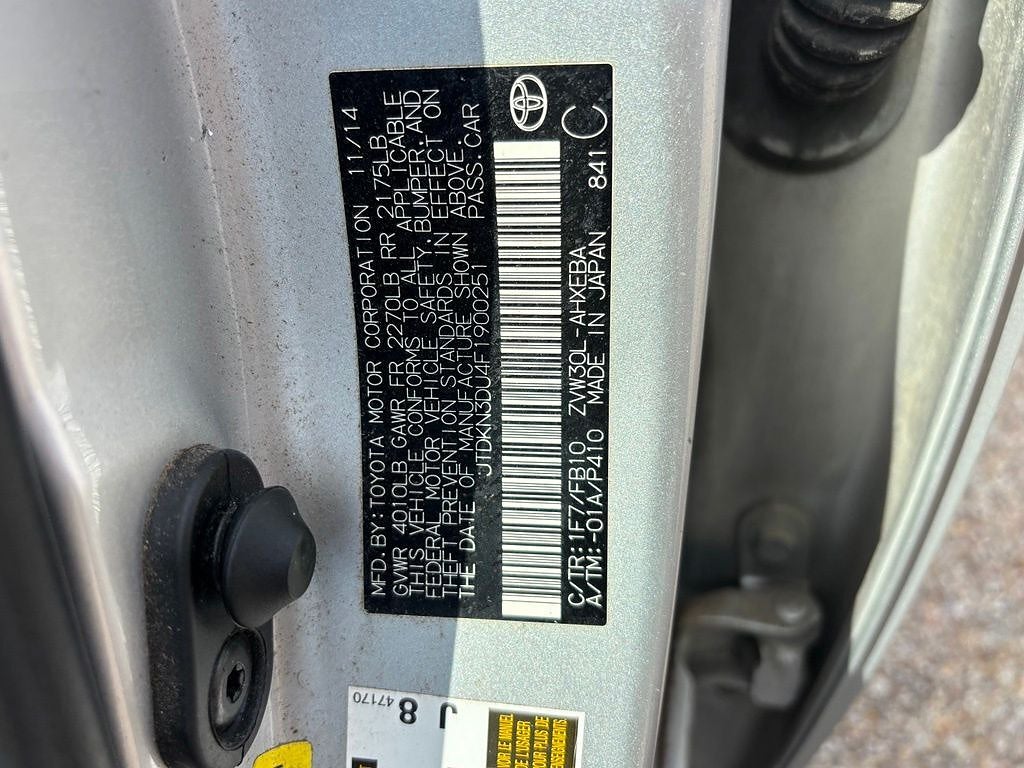 2015 Toyota Prius One