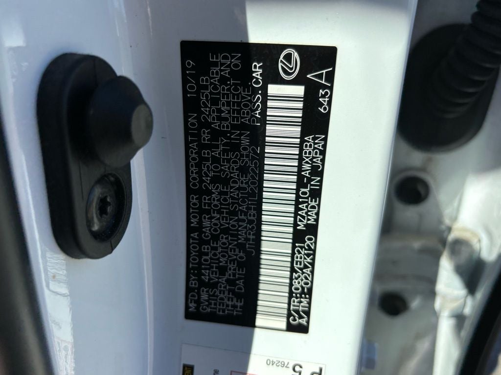 2020 Lexus UX 200 F SPORT