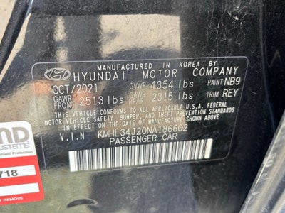2022 Hyundai Sonata Limited