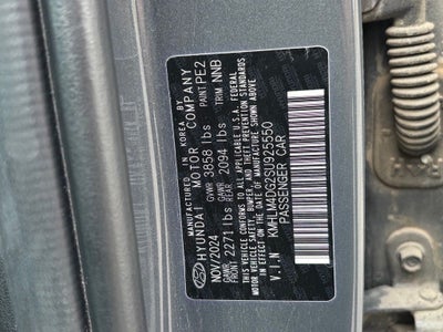 2025 Hyundai Elantra SEL Sport
