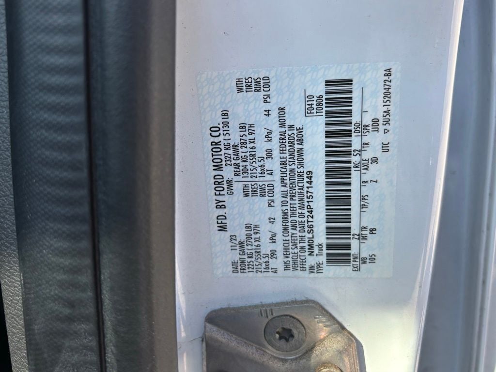 2023 Ford Transit Connect XLT