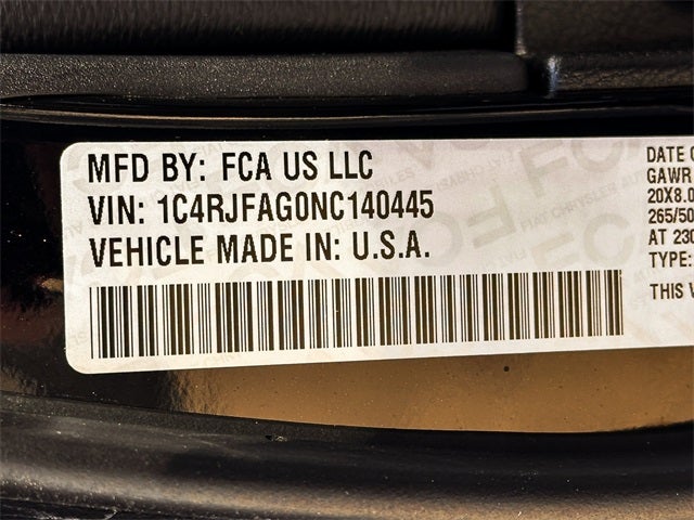 2022 Jeep Grand Cherokee WK Laredo X