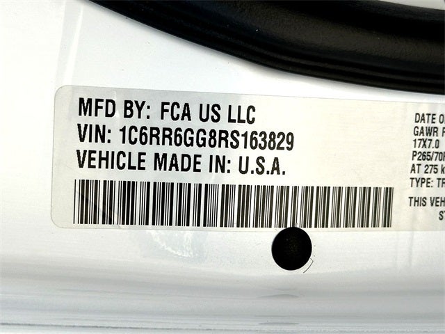 2024 RAM 1500 Classic SLT