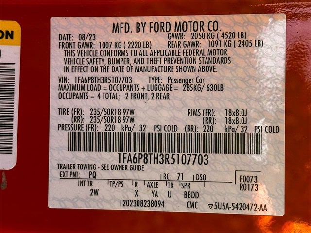 2024 Ford Mustang EcoBoost