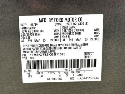 2019 Ford Explorer Limited