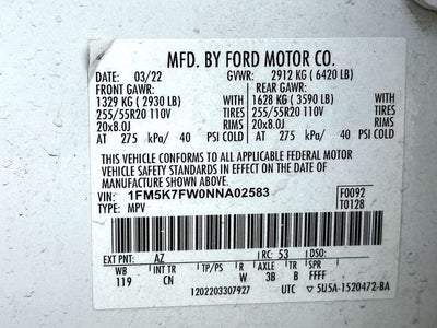 2022 Ford Explorer Limited