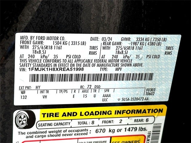 2024 Ford Expedition Max XLT